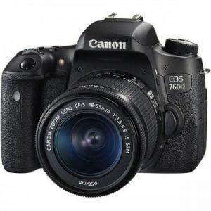 Canon EOS 760D 24.2 MP Built-in Wi-Fi With 18-55mm Lens DSLR Camera
