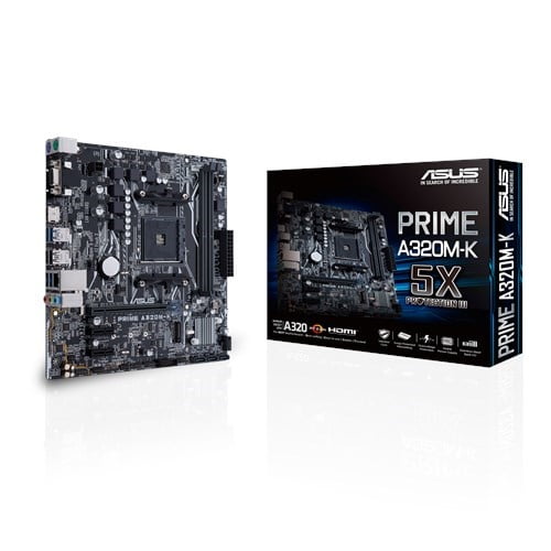 ASUS Prime A320M-K DDR4 AMD AM4 Socket Mainboard